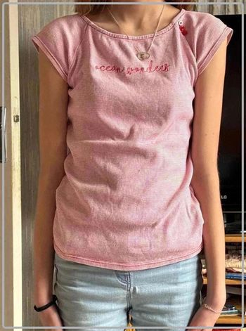 T  shirt  a rayure taille  14ans