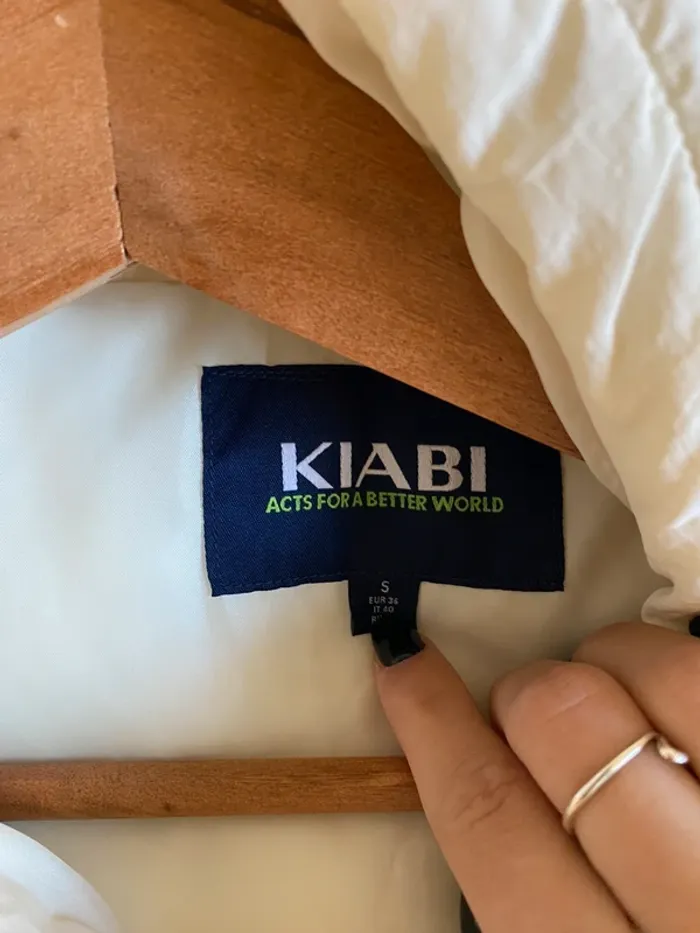 Doudoune sans manches écru - Kiabi - photo numéro 6
