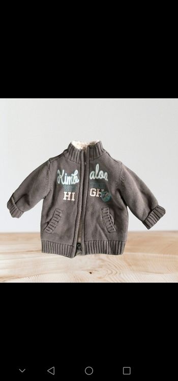 Veste grise kimbaloo