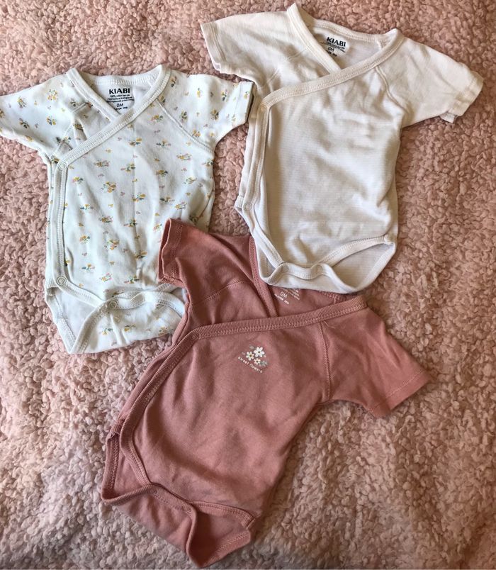 Lot 3 body manches courtes