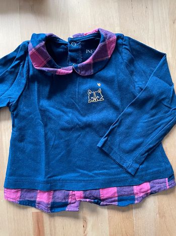 Tshirt manches longues In Extenso 12 mois