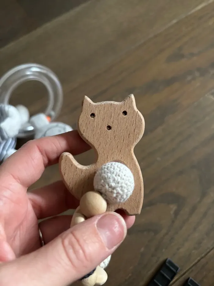 Lot hochet lapin miffy anneaux de dentition renard tbe - photo numéro 2