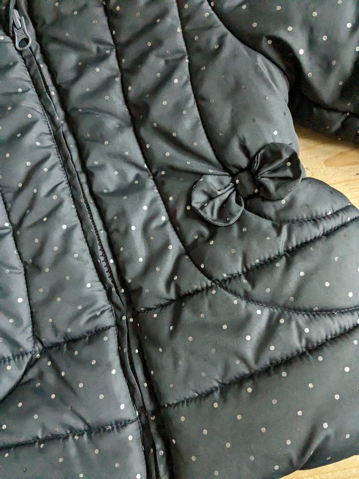 Doudoune noire t18mois - photo numéro 3