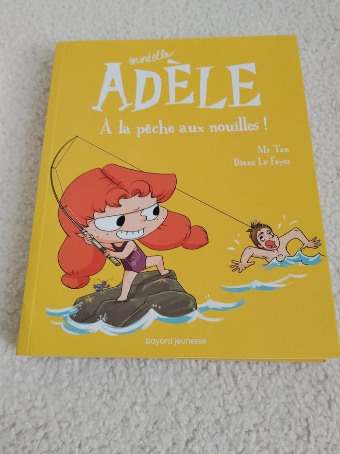 Livre Mortelle Adèle - Tome 12 "À la pêche aux nouilles!"-