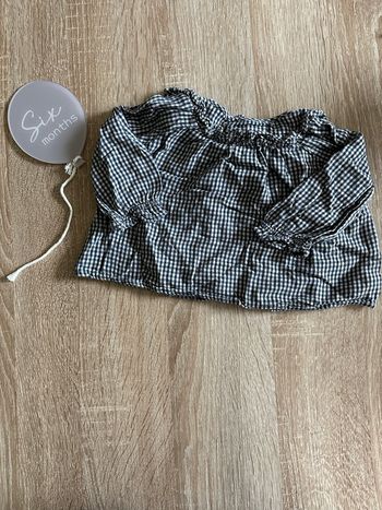 Blouse Zara à carreaux 