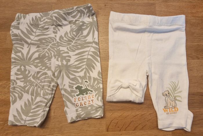 Lot de 2 leggings