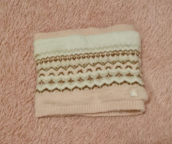 Ensemble bonnet (T51) - cache-cou fille OKAÏDI - photo numéro 2