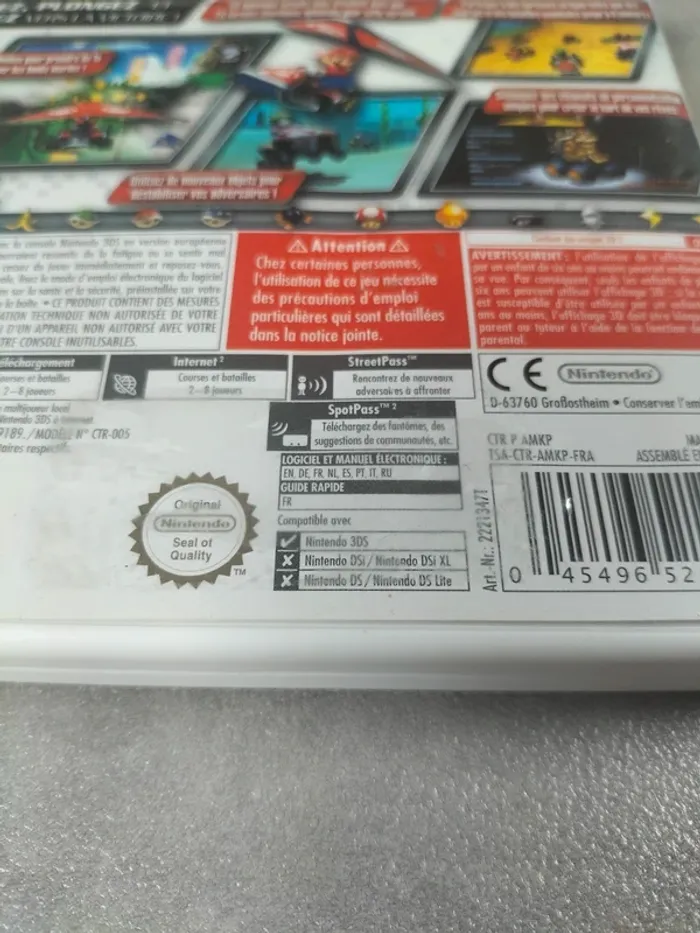 Jeu Nintendo 3DS – Mario Kart 7 - photo numéro 3