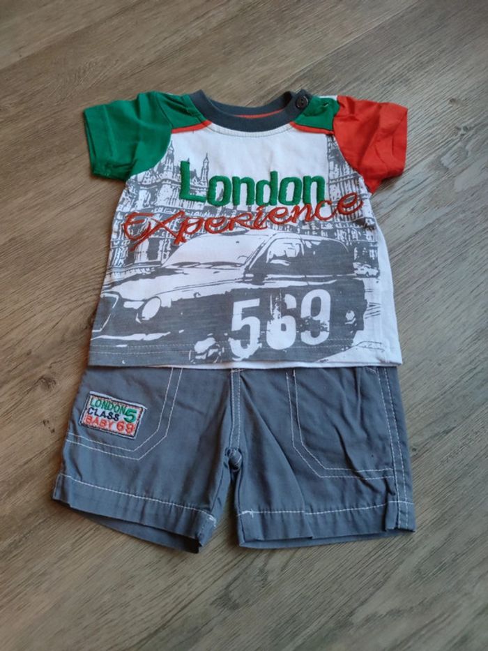 Ensemble short 6 mois