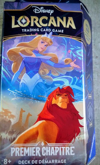 Deck de démarrage Lorcana chapitre 1