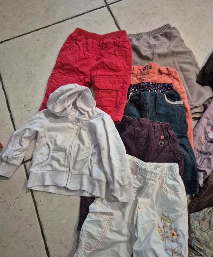 Lot de 10 vêtements bébés fille 6 mois - photo numéro 4