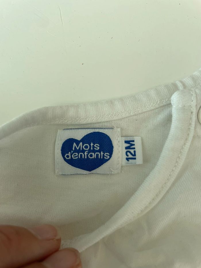 Sweat-shirt bébé mot d’enfant - photo numéro 3