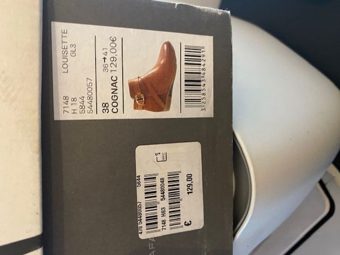 boots femme cognac - photo numéro 5