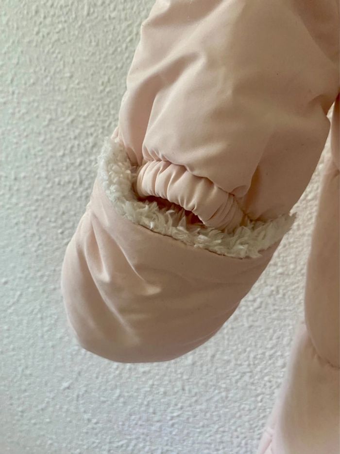 Combinaison hiver chaude rose poudré 💓 TAO - photo numéro 8