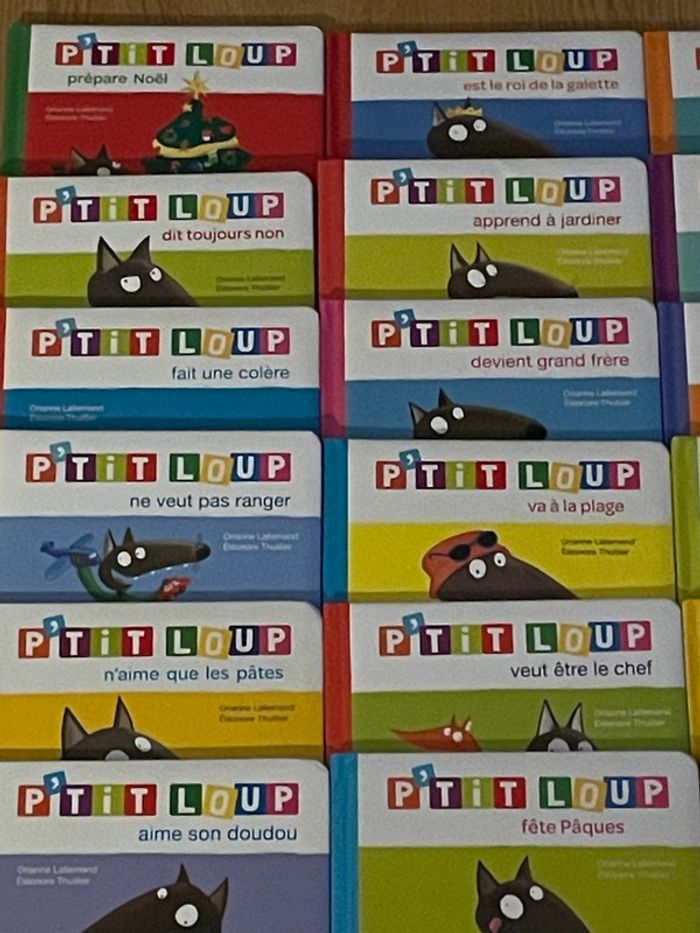 20 livres p’tit loup Auzou - photo numéro 2
