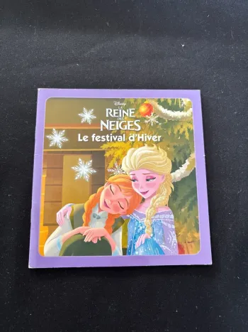 Livre Mon histoire du soir - La reine des neiges le festival d’hiver