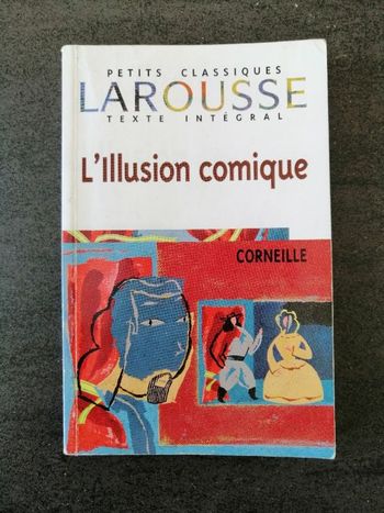 Livre L'illusion comique de Corneille en bon état