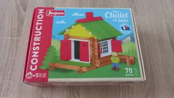 Mon Chalet en bois - Jeujura 70 pièces
