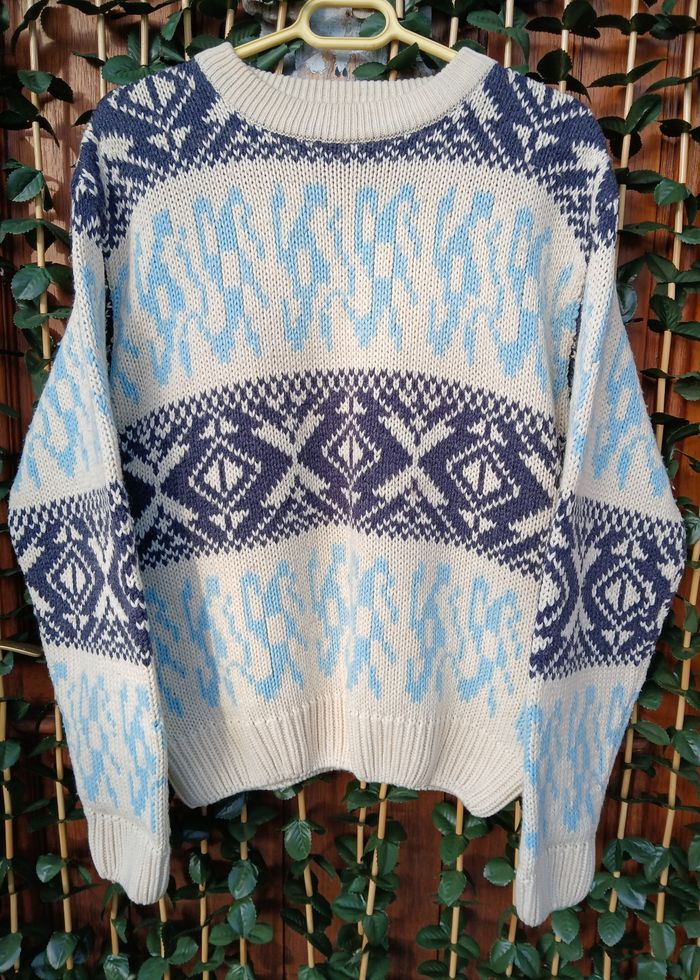 Pull  col  roulé  motifs  jacquard - photo numéro 9