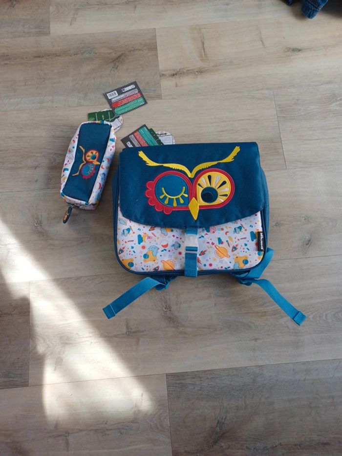 Cartable et trousse