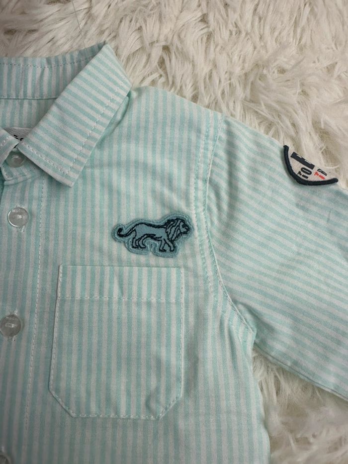 Chemise manches longues Marese taille 6 mois - photo numéro 3