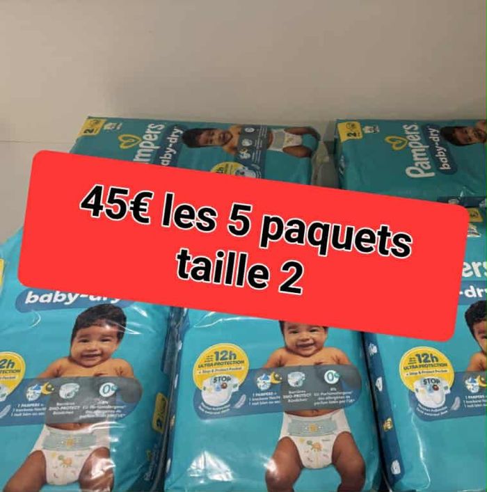 couche pampers taille 2