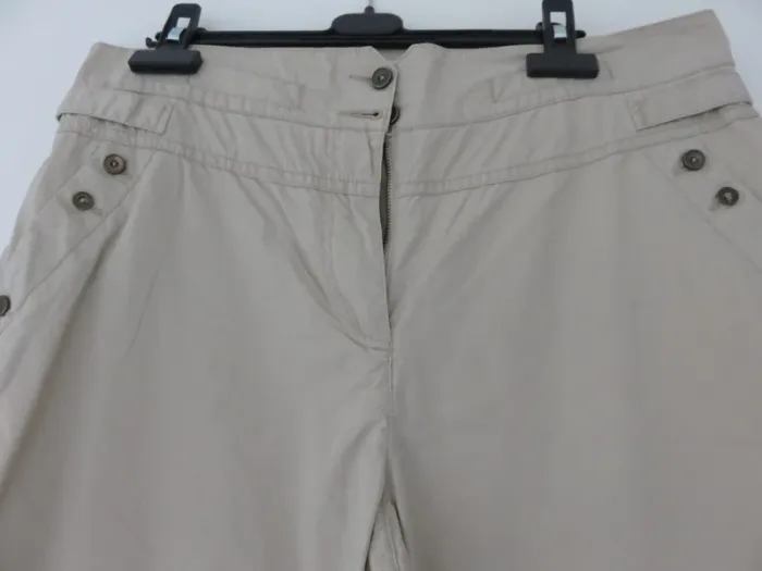 Pantacourt 7/8 voodoo 44 beige - photo numéro 6
