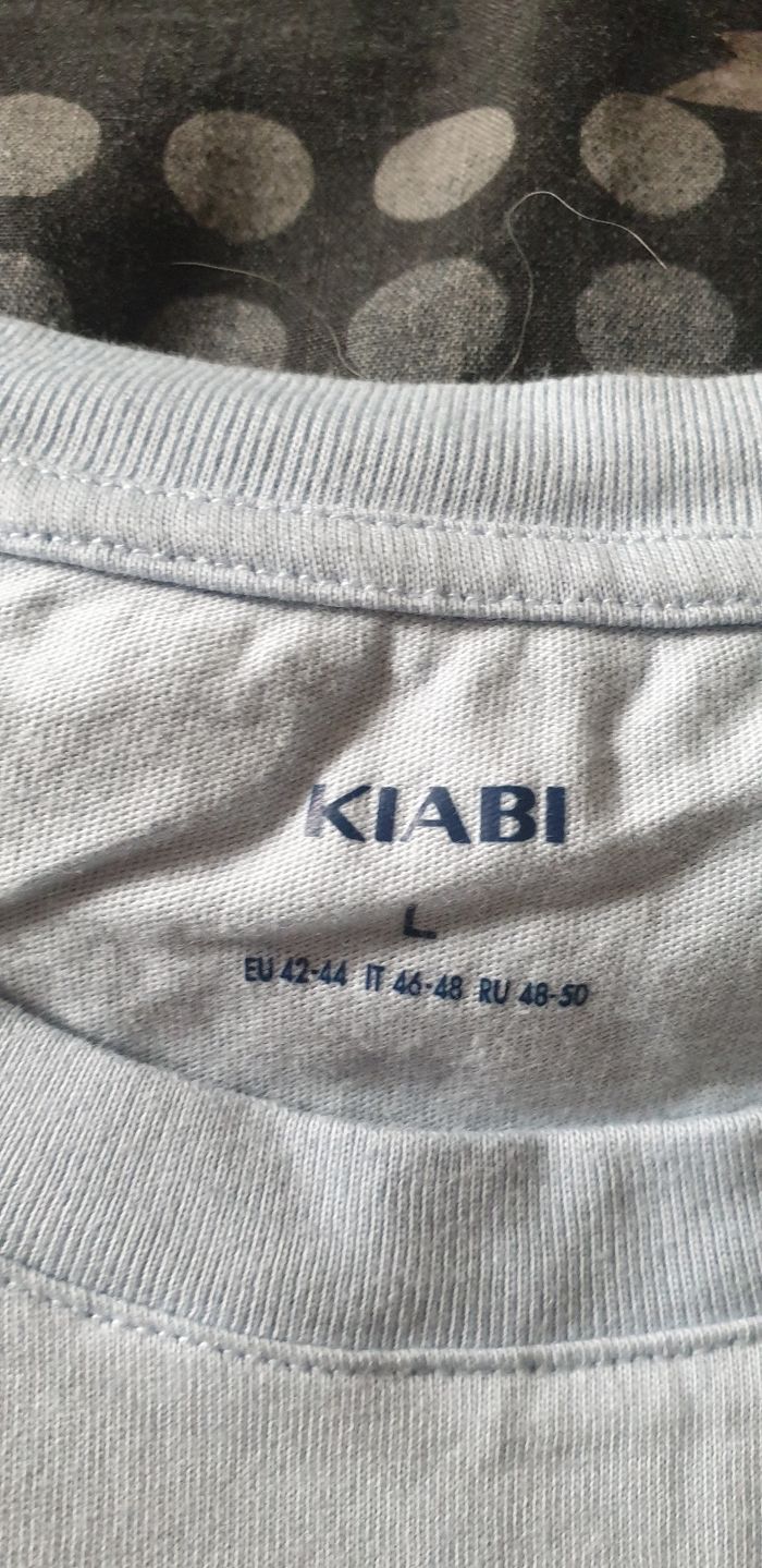 Tee-shirt bleu ciel kiabi L - photo numéro 3