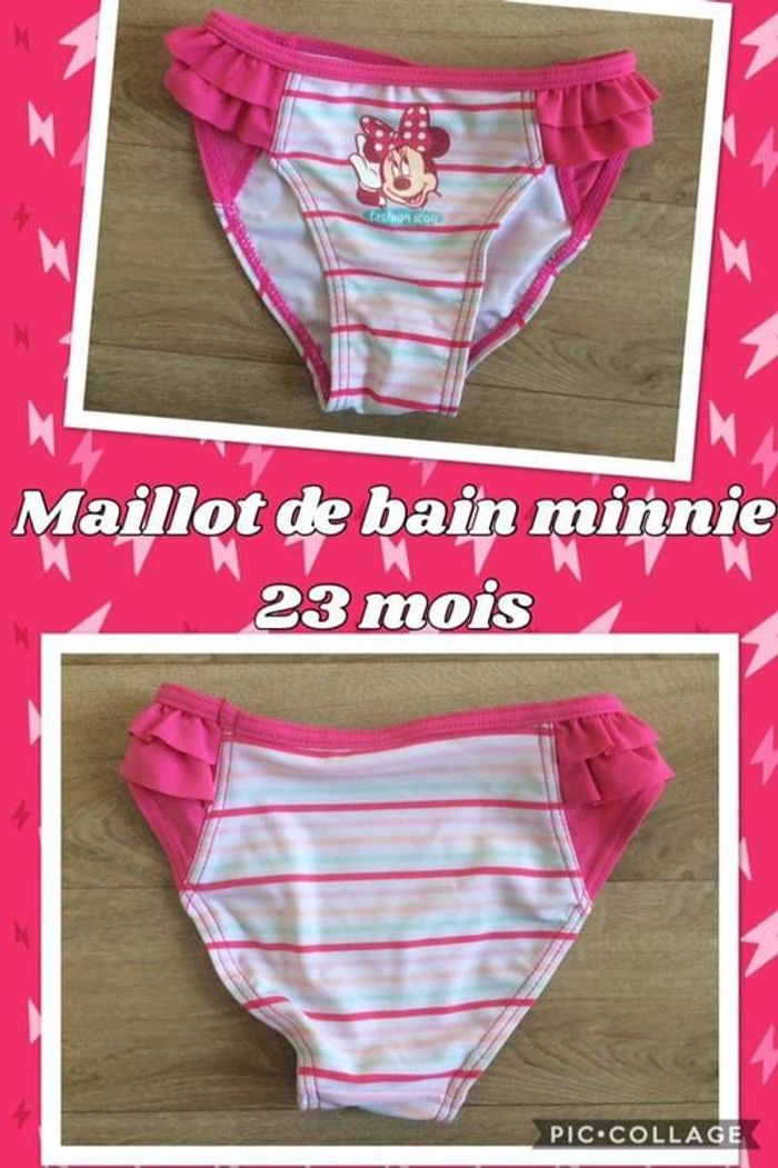 Maillot de bain 2 ans Disney minnie