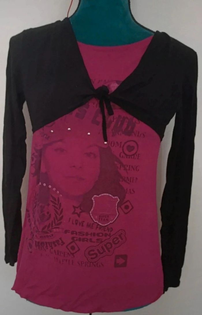 t-shirt manches longues taille 36