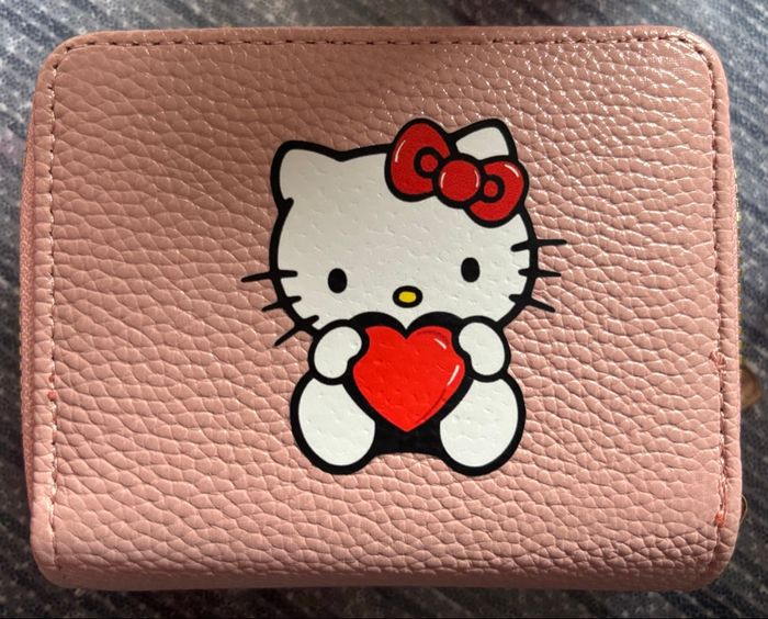 Porte feuille porte monnaie hello kitty