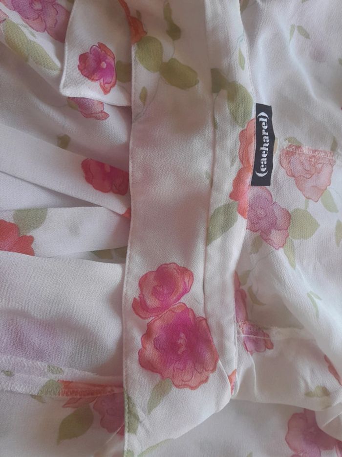 Cacharel vintage chemisier voile taille 38 - photo numéro 13