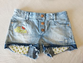Short en jean