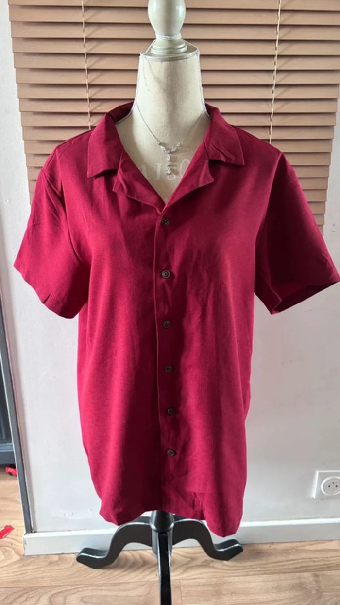 👚 Joli chemisier fluide à boutons taille L 40 #shein - photo numéro 5