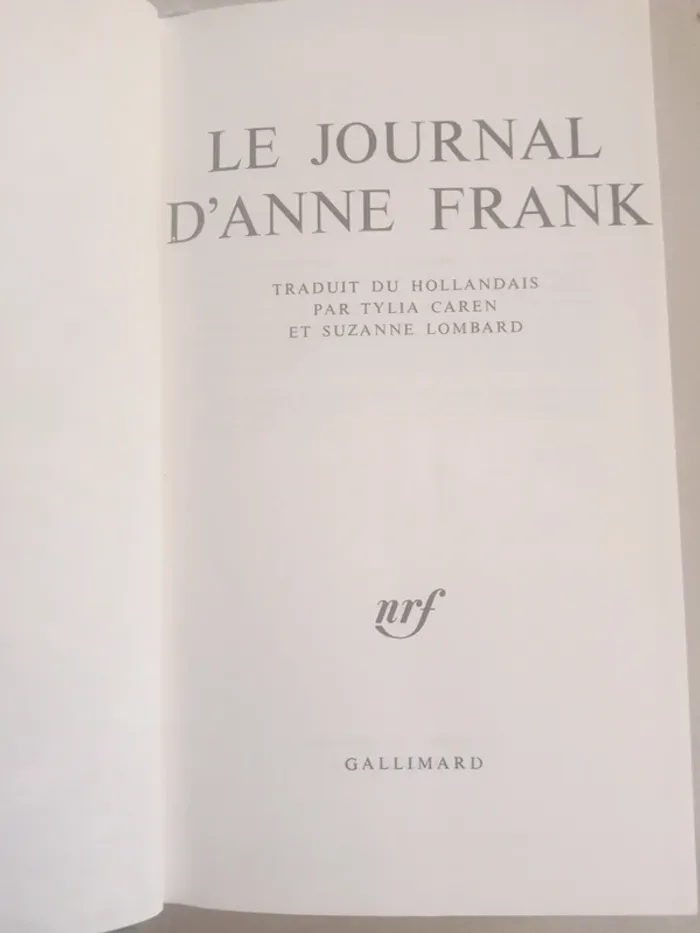 Le journal d'Anne Frank - photo numéro 2