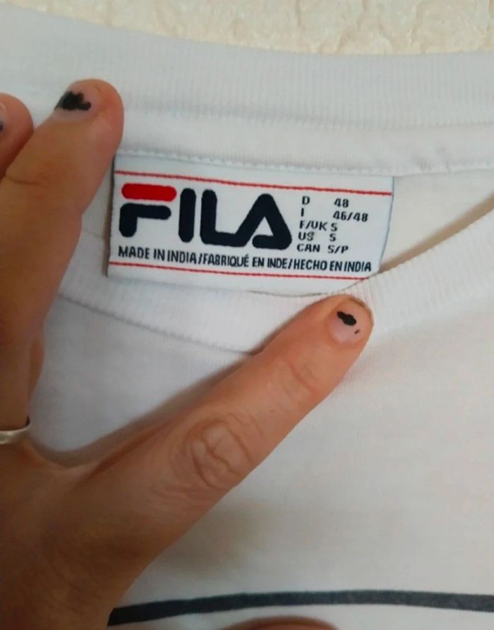 T-shirt homme marque Fila taille S - photo numéro 5