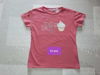 🔮 Tee Shirt Cupcake en 10 ans 🔮