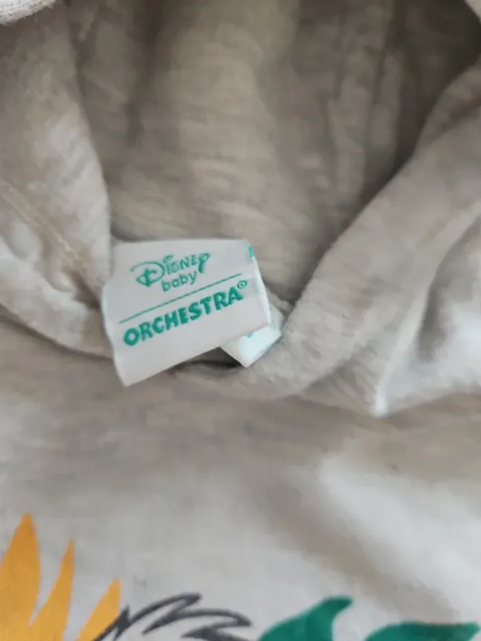 Pull a capuche simba orchestra 23 mois - photo numéro 5