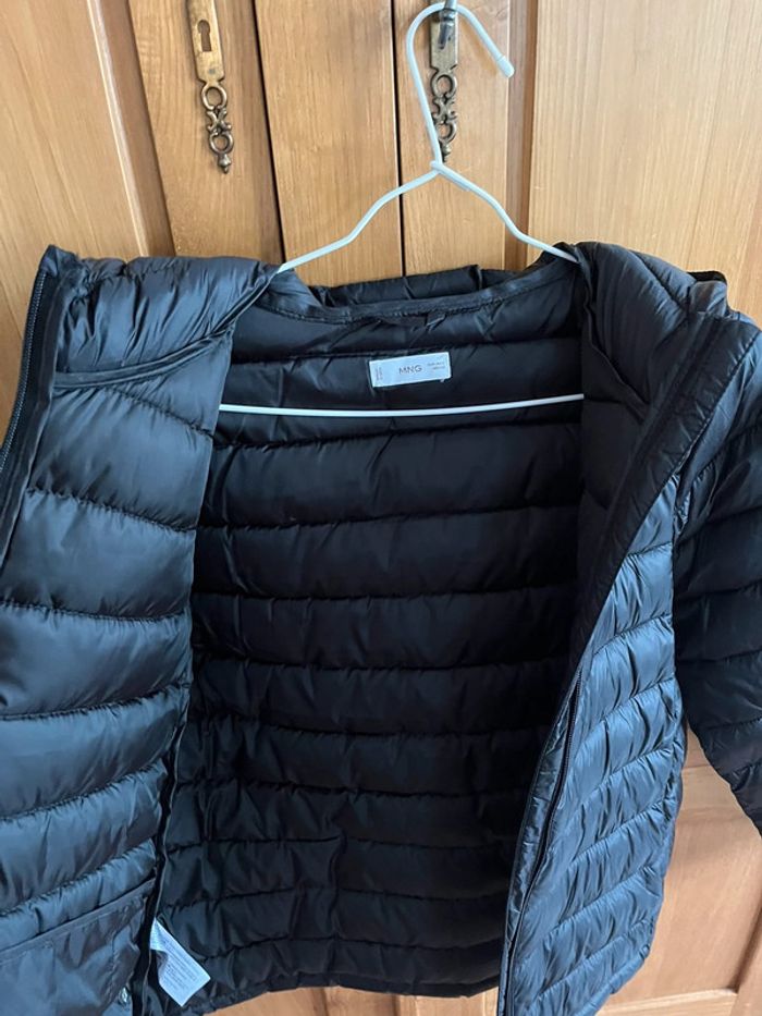 Doudoune femme noire Mango Taille S - photo numéro 3