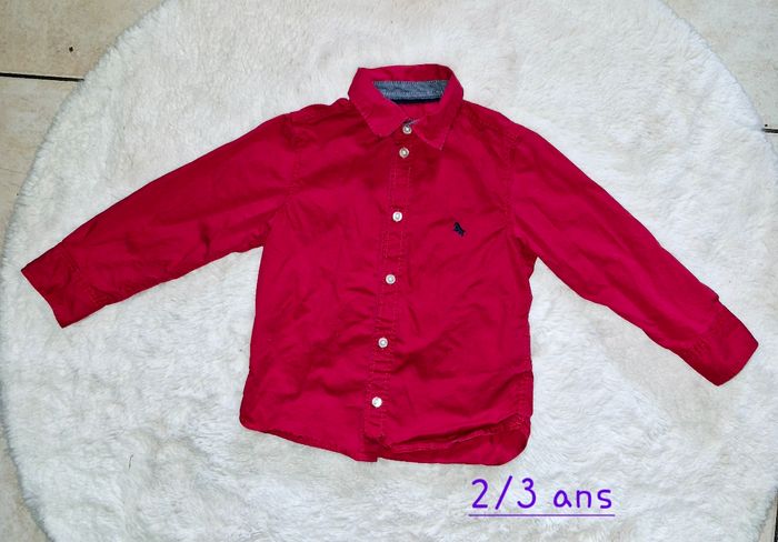 Chemise garçon 2/3 ans