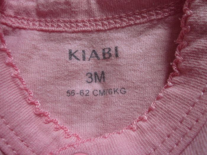 Pyjama coton rose 3 mois - photo numéro 4