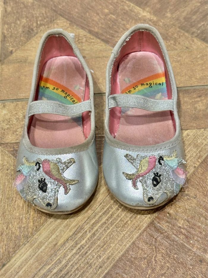 Ballerines argentées licorne jumelles p.24 - photo numéro 8