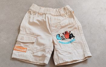 Short garçon Barbapapa 6 mois