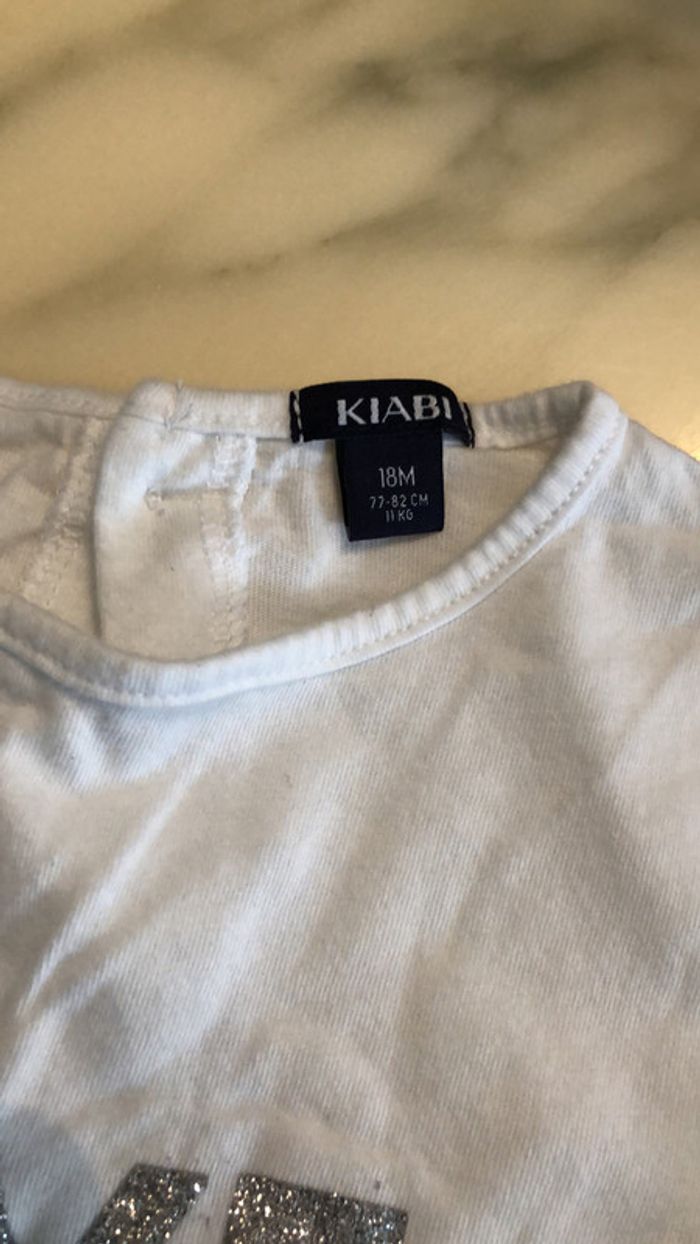 Robe avec legging 18 mois kiabi - photo numéro 2