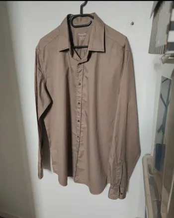Chemise beige Massimo Dutti Xl