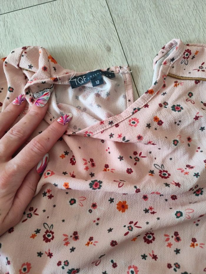 Blouse fille fluide - photo numéro 4