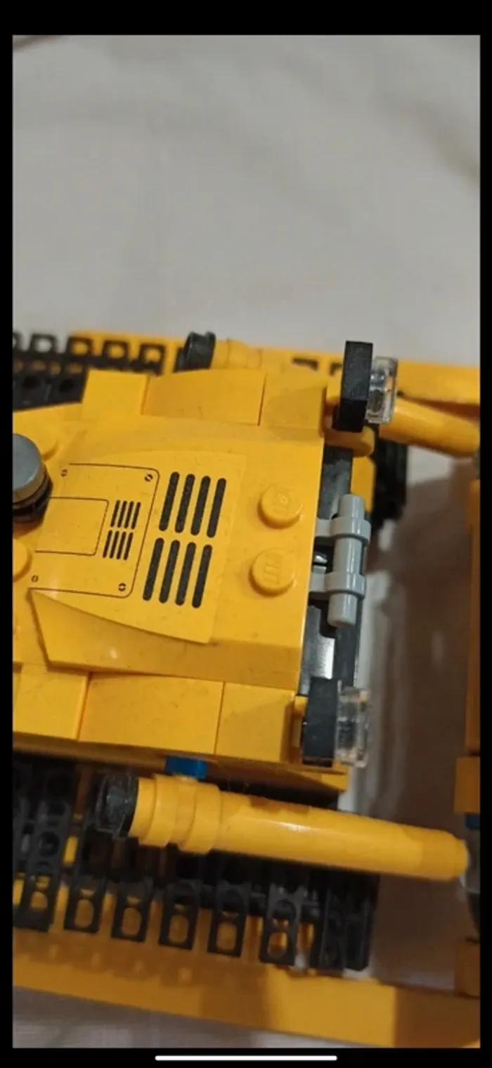 Engin véhicule bulldozer lego - photo numéro 7