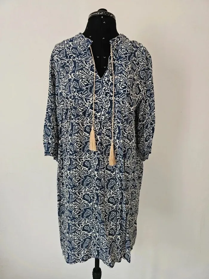 Tunique Bohème Chic Imprimée - Taille S/M Parfaite pour l'Été !