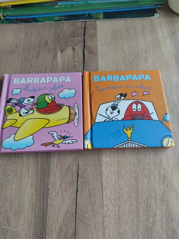 Lot de 2 minis livres Barbapapa