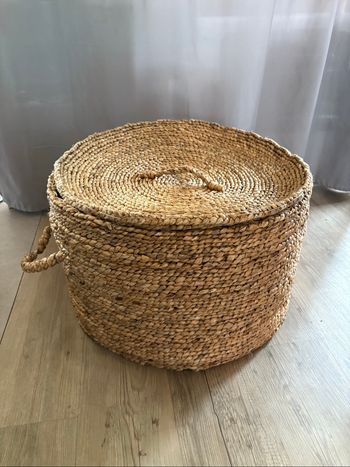 Panier en jonc de mer